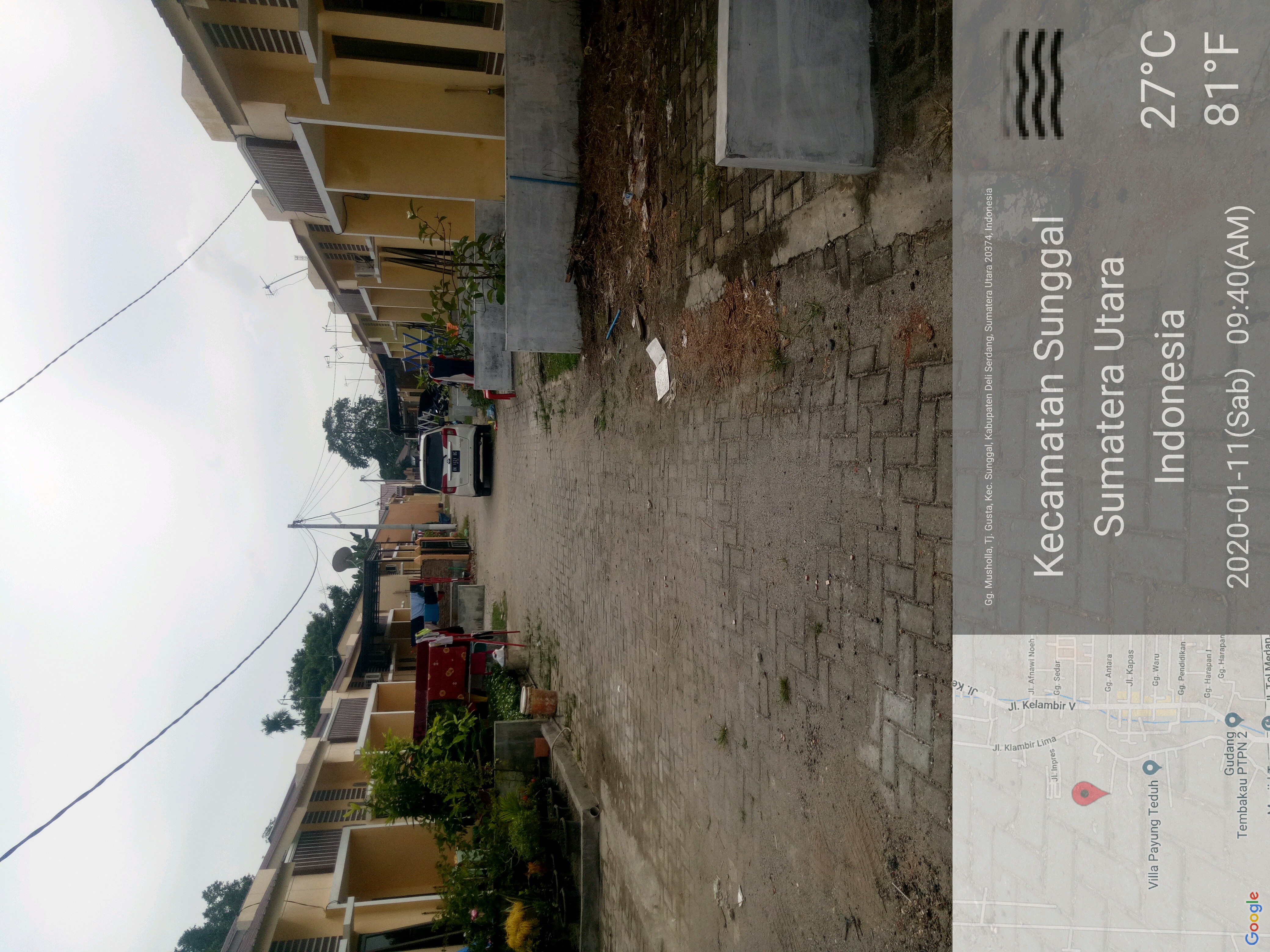 foto gerbang perumahan GRIYA KELAMBIR INDAH