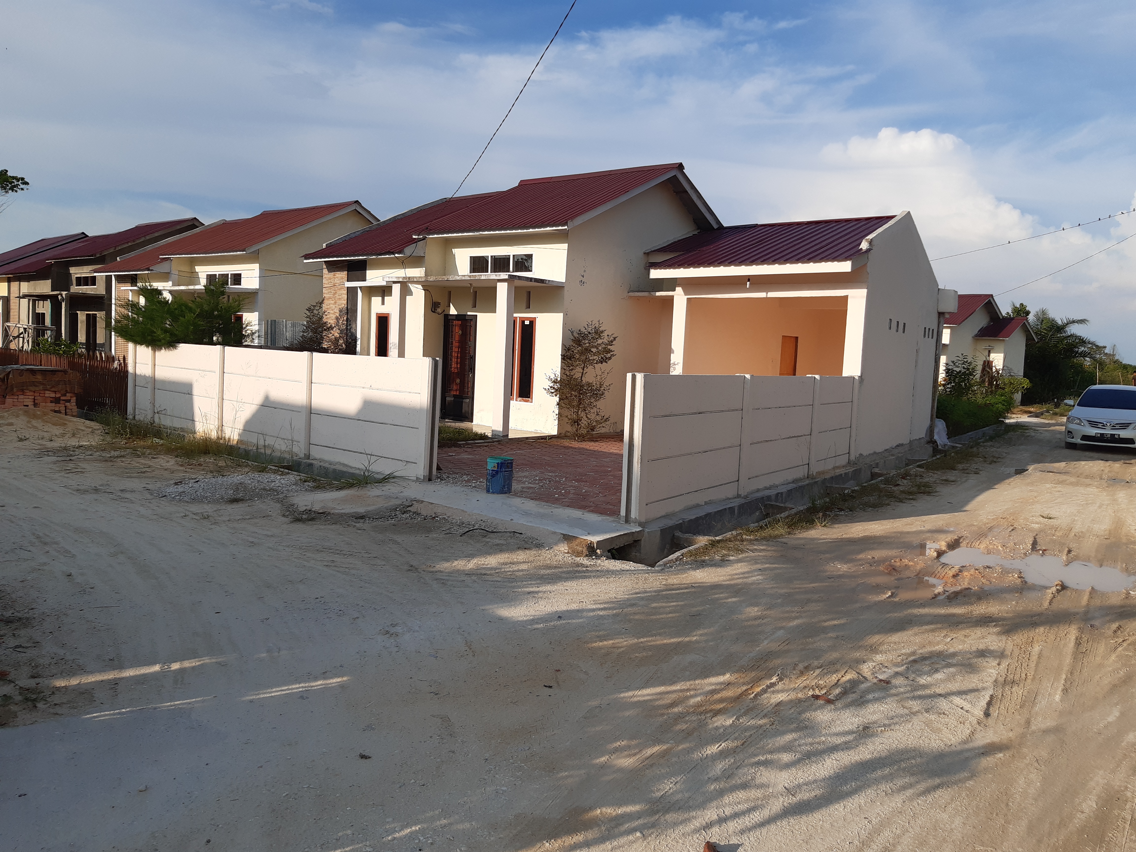 foto gerbang perumahan Griya Pilar Utama