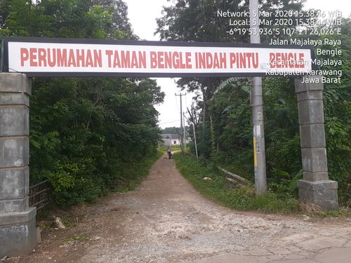 foto gerbang perumahan TAMAN BENGLE INDAH