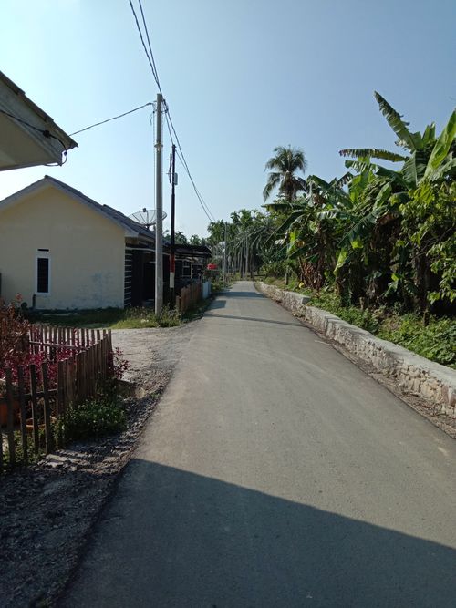foto gerbang perumahan Tanjung Village