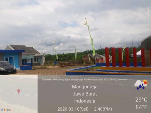 foto gerbang perumahan Griya jaya laksana