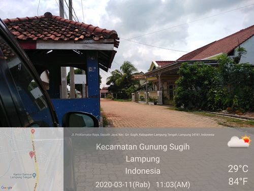 foto gerbang perumahan seputih Jaya Indah
