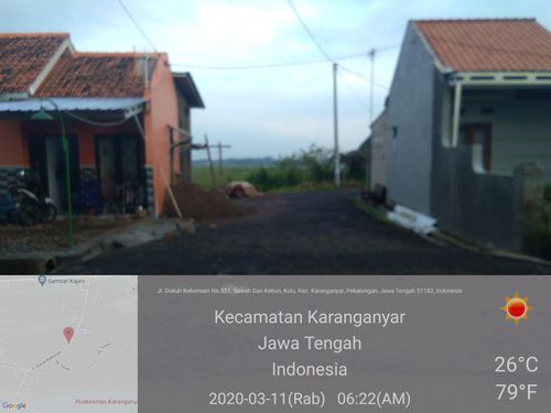 foto gerbang perumahan Mukti Kencana Kulu