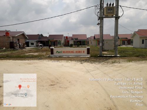 foto gerbang perumahan PURI MAYANG ASRI II THP II