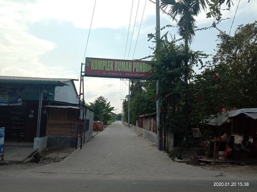 foto gerbang perumahan RUMAH PONDOK 6 TAHAP 2