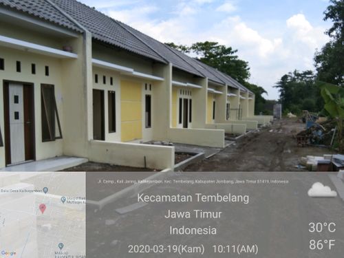 foto gerbang perumahan Griya Kalijaring Indah