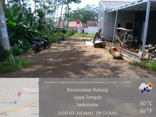 foto gerbang perumahan Pamardi Garden
