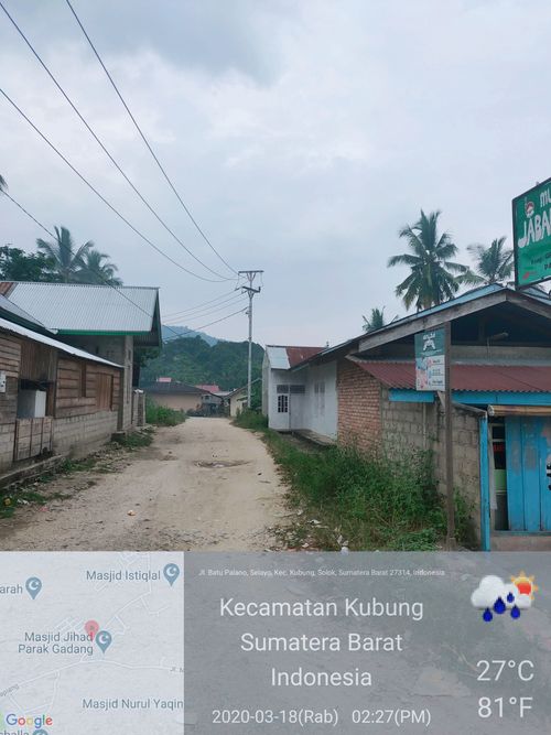 foto gerbang perumahan Griya Batu Palano