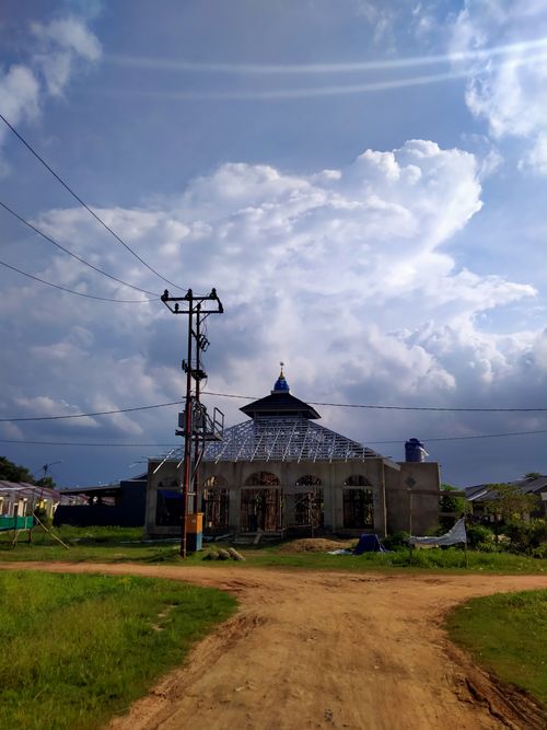 foto gerbang perumahan Gading Residence Que