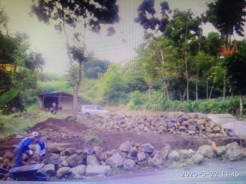 foto gerbang perumahan KOTA ALAM CAGAK LESTARI