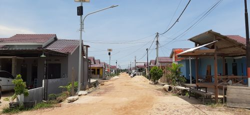 foto gerbang perumahan sangatta tama city 4