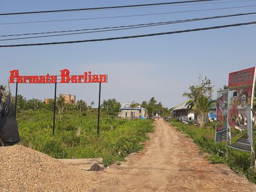 foto gerbang perumahan PERMATA BERLIAN