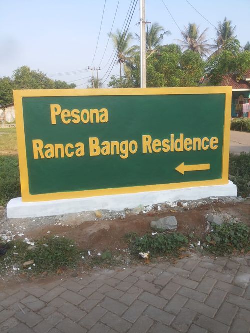 foto gerbang perumahan Pesona Rancabango Residence