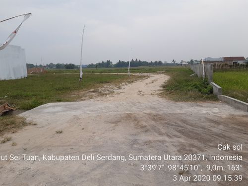 foto gerbang perumahan Perumahan platinum garden 3