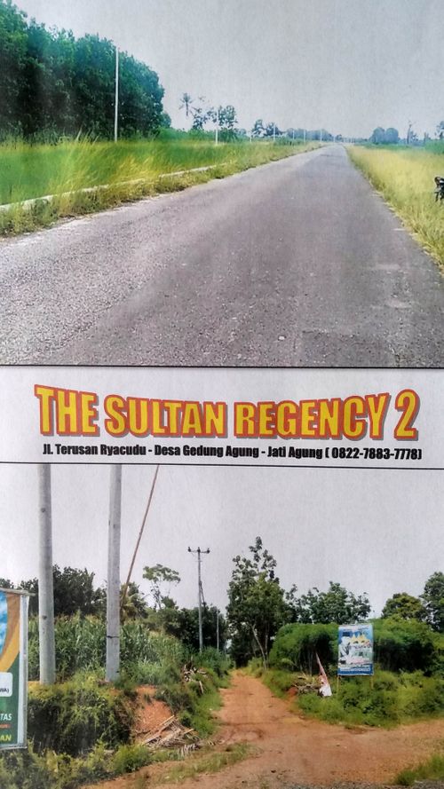 foto gerbang perumahan The Sultan Regency 2