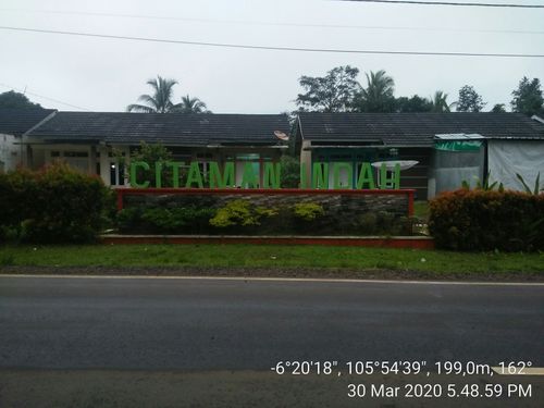 foto gerbang perumahan CITAMAN INDAH