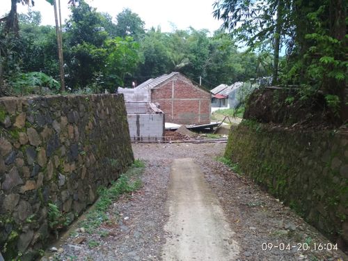 foto gerbang perumahan Shamara Cluster