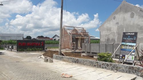 foto gerbang perumahan PURI MUSTIKA 2