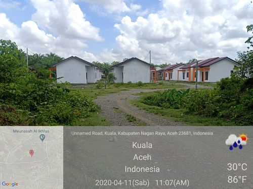 foto gerbang perumahan Boyza Indo Duta Inti