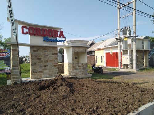 foto gerbang perumahan CORDOBA RESIDENCE