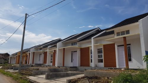 foto gerbang perumahan Mars Residence