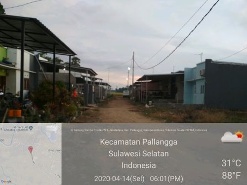 foto gerbang perumahan PURI SANJAYA 