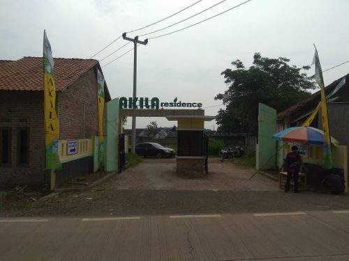 foto gerbang perumahan AKILA RESIDENCE