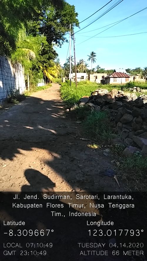 foto gerbang perumahan GRIYA LORENTINA