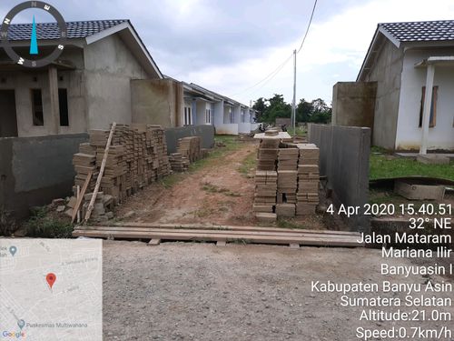 foto gerbang perumahan BORANG RESIDENCE 2