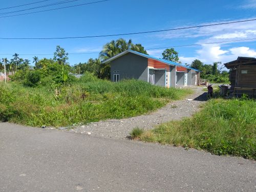 foto gerbang perumahan Sion Beach Residence