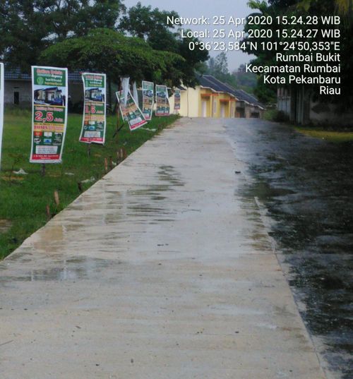 foto gerbang perumahan MUTIARA ERDEKA REGENCY
