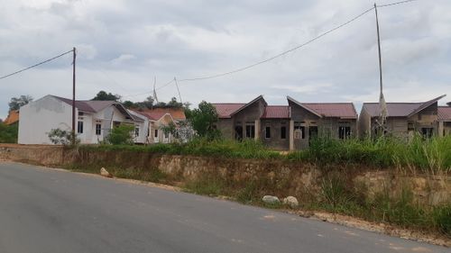 foto gerbang perumahan Azka Residence