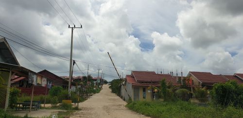 foto gerbang perumahan Baruga Regency