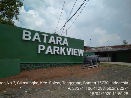 foto gerbang perumahan BATARA PARKVIEW