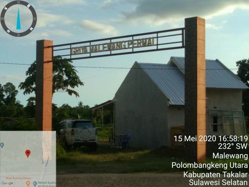 foto gerbang perumahan Griya Malewang Permai