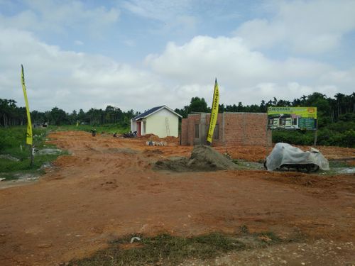 foto gerbang perumahan ISMIGRAHA BOULEVARD