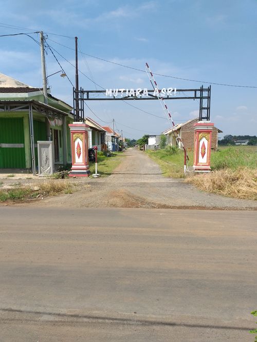 foto gerbang perumahan MUTIARA ASRI 