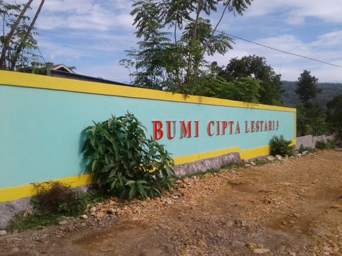 foto gerbang perumahan Bumi Cipta Lestari 3 Kariango