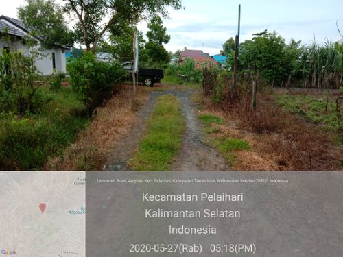 foto gerbang perumahan Global Angsau Permai