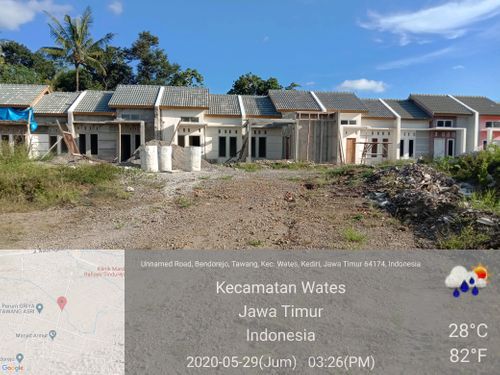 foto gerbang perumahan GRAND WATES RESIDENCE