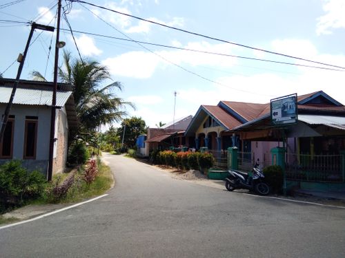 foto gerbang perumahan Hannah Asri Kasang