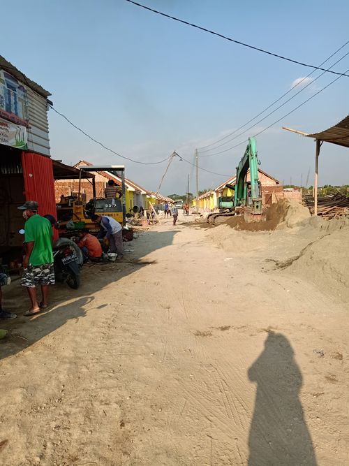 foto gerbang perumahan citra jaya joho 1