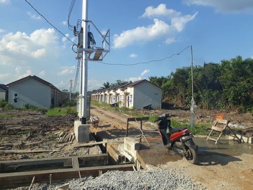 foto gerbang perumahan Gading Permai Residence