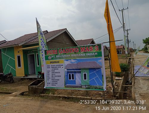 foto gerbang perumahan PURI GADING MAS 3