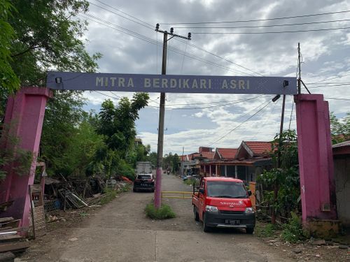 foto gerbang perumahan PERUMAHAN MITRA BERDIKARI ASRI