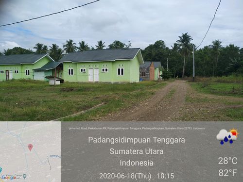 foto gerbang perumahan Graha Mandiri Cemerlang