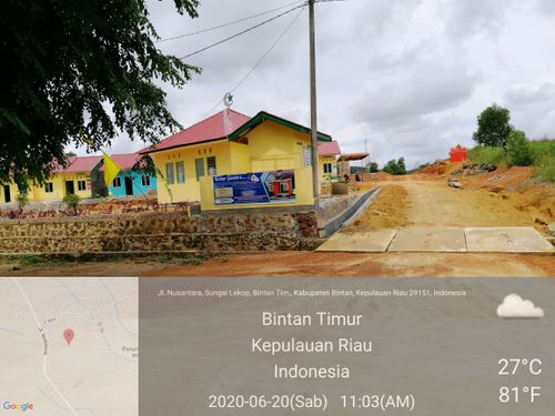 foto gerbang perumahan PERUM KENANGAN JAYA 10