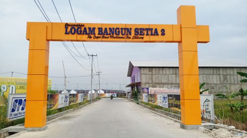 foto gerbang perumahan LOGAM BANGUN SETIA - 2