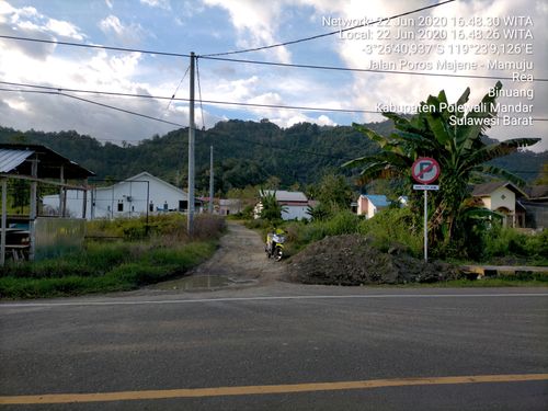 foto gerbang perumahan GRIYA PRIMA REA TIMUR POLEWALI