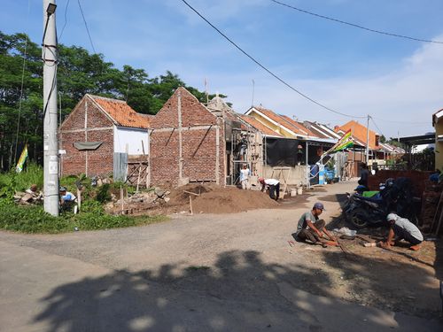 foto gerbang perumahan Griya syafia regency